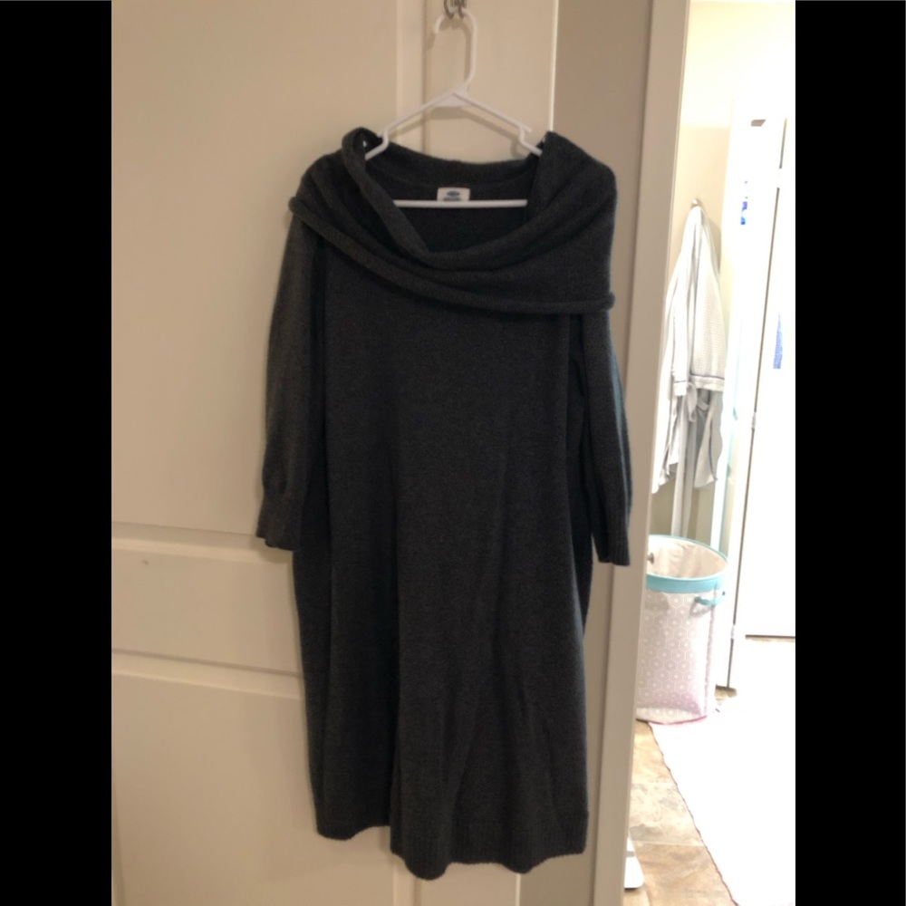 Old navy cowl neck sweater dress